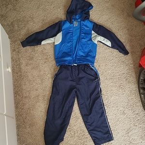 Reebok boys matching jacket and pants